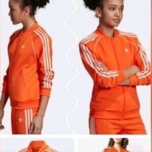 Adidas Originals Sst Track Jacket Orange Various ED7589